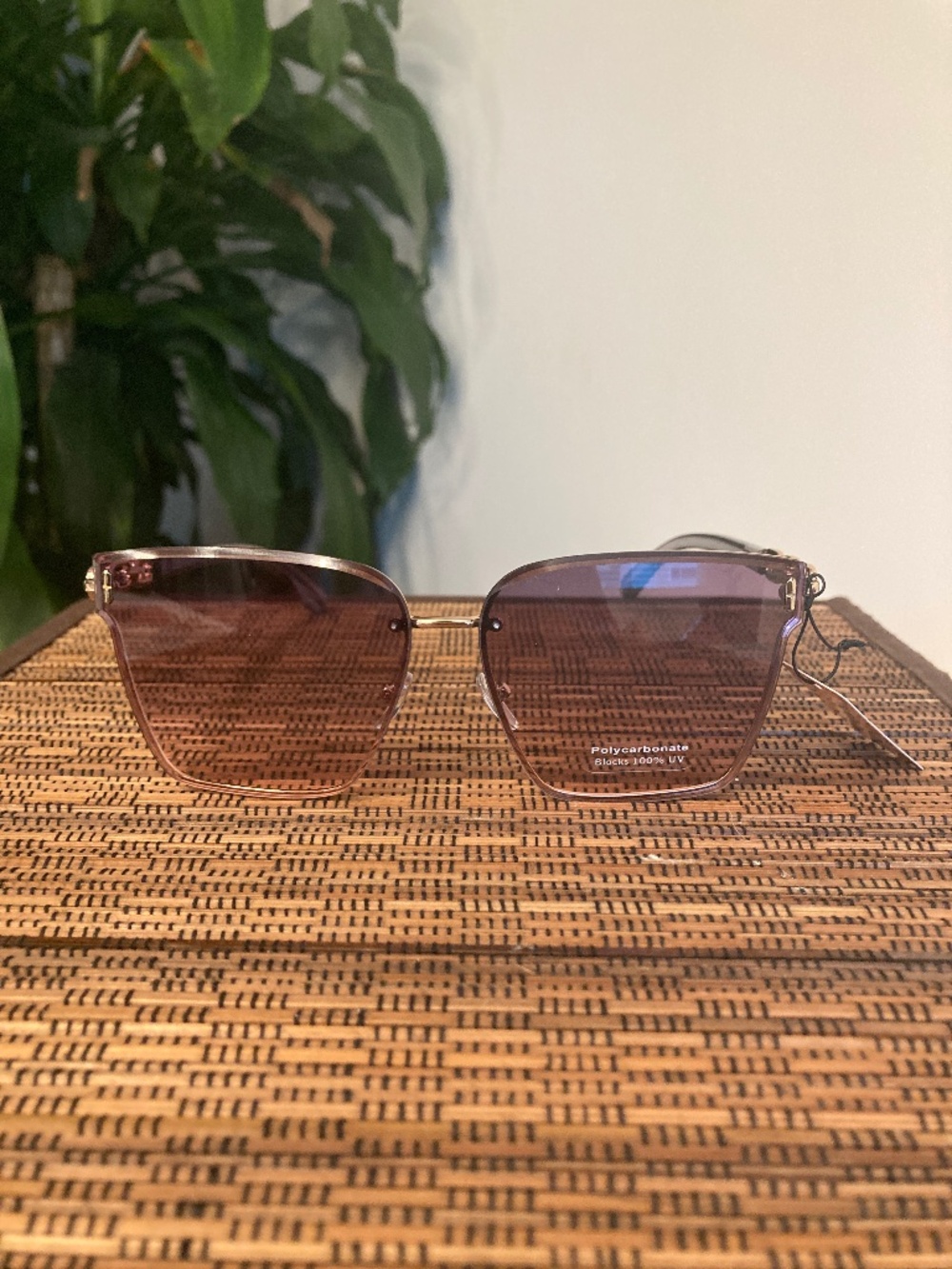 Semi Rimless Square Fashion Sunglasses (MP31733AP)